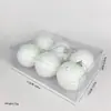 Bola de Natal Espuma Grudenta Lantejoula Pelúcia Bola Decorativa de Natal Pingente de Árvore Suprimentos para Pendurar no Telhado de Natal Bola de Lantejoula