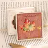 Marcador de Metal con Pintura al Óleo Retro Personalizado de Alta Gama Exquisito Soporte para Páginas de Lectura Estudiantil Floral Romántico Cultural Creativo Pequeño Regalo