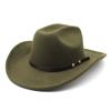 Amazon Aliexpress Novo Outono e Inverno Chapéus Clássicos de Feltro de Lã para Homens e Mulheres, Fedora Jazz de Aba Curvada para Cavalheiro em Estilo Britânico