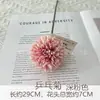 Vento Ins Primavera Tênis de Mesa Crisântemo Flor Artificial 6 Grãos Espinho Flor Falsa Combinação de Cores Macaron Enfeites de Mesa Adereços para Fotografia