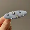 Pinza para Flequillo Estilo Coreano, Pasador de Gama Alta, Exquisito Accesorio para el Cabello, Pinza Versátil de Lunares, Accesorio para el Cabello de Pinza