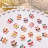 Decoraciones de Arte de Uñas Estilo Chino de Año Nuevo de Moda Lindos Accesorios de Uñas de Resina 3D Tendencia Nacional León DIY