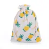Bolsas de Algodón con Cordón Floral Personalizadas para Guardar Artículos, Soporte para Impresión de Logo, Venta al por Mayor a Partir de un Paquete, Bolsita de Incienso Repelente de Mosquitos de Regalo
