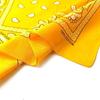 Pañuelo Bandana de Algodón Puro Flor de Cachemira Bufanda Cuadrada Grande Hombre Street Americano Retro Hip-Hop Diadema Hiphop Hip-Hop Pañuelo para la Cabeza