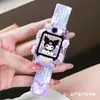 Adecuado para Correa de Reloj Inteligente Little Genius Q3/Z10/D5 Tejida de Dibujos Animados Z9/Z11/Z6Pro Correa de Muñeca Magnética