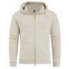 2025 Nueva Chaqueta Casual Cruzada de Terciopelo Austriaco de Doble Cara para Hombre, Cardigan con Cremallera, Chaqueta con Capucha, Ropa para Hombre