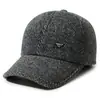 Nuevo Sombrero de Invierno para Hombre, Resistente al Viento para Exteriores, Forrado de Felpa Caliente, Estilo Pato, para Adultos Mayores, Papá, Gorra de Béisbol Engrosada con Protección para Orejas de Piel de Visón