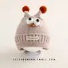 Touca de Bebê Inverno Estilo Coreano Touca de Tricô Fofa e Super Fofa Aconchegante Quente à Prova de Vento Touca de Lã para Meninos e Meninas