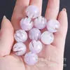 Múltiples Estilos de Cuentas Redondas con Purpurina Fina de 16 mm, Cintas con Lámina de Oro, Cuentas Sueltas para Cadenas de Teléfono DIY, Pulseras, Collares y Accesorios de Joyería