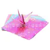 Papel de Origami Cuadrado con Patrón de Meteoro que Cambia de Color para Niños con Purpurina, Reflectante de una Cara, Perlado, Apilado, Papel de Color, Material para Manualidades