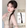 Peluca Trenzas Coleta Peluca Trenzas Boxeadoras Trenzas Retorcidas Dulce Fresca Sexy Cabello Artificial Popular Nuevo Estilo Chino Trenzas Falsas Retorcidas