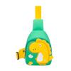 Serie de Riñoneras de Dinosaurios Gran Capacidad Venta al por Mayor Dibujos Animados Marca de Moda Pequeño Dinosaurio Mochila para Estudiantes Almacenamiento Bolso Cruzado al Hombro