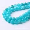 Pedras de Calcedônia Azul com Contas Otimizadas Pedra Tianhe Contas Redondas Pulseira Tecida Artesanal DIY Acessórios de Joias Atacado