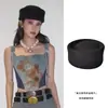 Gorra tipo pastillero del mismo estilo que Ouyang Nana, boina de alta gama para azafata, sombrero pequeño vintage estilo Hepburn francés
