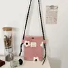 510223 Bolso de Felpa Nuevo de Invierno para Teléfono Móvil, Bolso de Hombro Cruzado Informal, Bolsa de Compras para Mujer