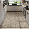 La alfombrilla de suelo para cocina de lodo de diatomeas es antideslizante, resistente al aceite, lavable, limpiable con paño, absorbente de agua, resistente a la suciedad, modelo nuevo, alfombra completa, no necesita limpieza