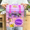 Cápsula de Juguete de Caja Sorpresa para Canjear Puntos de Arcade de Videojuegos, Juguete de Apretar para Niños y Niñas, Regalo Institucional