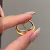 Pendientes Populares de Xiaohongshu con Circonita Cepillada Incrustada, Pendientes Exquisitos, de Alta Gama y Únicos, Envío Directo de Una Pieza