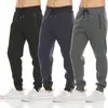 Amazon Transfronterizo Comercio Exterior Más Vendido Pantalones Deportivos Casuales para Hombre 2025 Nuevos Pantalones de Chándal de Color Sólido para Fitness Running