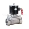 Válvula Solenoide de Acero Inoxidable Serie 2S de Acción Directa Fabricante Senya Tipo Cable de Plomo Normalmente Abierta / Tipo Caja de Conexiones