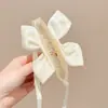 Presilha banana plissada de chifon, presilha vertical, presilha de garra de verão de alta qualidade, presilha para rabo de cavalo na nuca, presilha de cabelo elegante e delicada