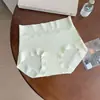 Ropa interior de cintura alta para mujer Talla grande para mujer Sin costuras Transpirable Rayón Antibacteriano Entrepierna de algodón 10A Control de abdomen Levantamiento de glúteos Bragas para mujer