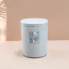 Papelera Pequeña de Escritorio Estilo Nórdico para Uso Doméstico, con Tapa de Resorte de Presión, Mini Caja de Almacenamiento de Papel de Desecho, Cesto de Papel de Desecho