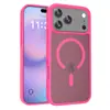 Adecuado para iPhone 17 en Europa y América, Funda con Sensación de Piel Semitransparente Escudo de Plata 2.0, Funda Magnética Mate al por Mayor Transfronteriza