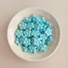 Cuentas de Flor UV de Color Sólido de Alta Calidad Acrílico DIY Cadena para Teléfono Colgante Encanto para Bolso Accesorios Materiales Venta al Por Mayor