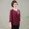 Ropa de verano para madres de mediana edad, estilos ligeros, al por mayor en stock, suministro directo desde Changshu, nueva moda de verano para mujer 2026, ropa para puestos callejeros