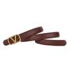 Cinturón simple estilo coreano 2022 cinturón de cuero para mujer cinturón de piel de vaca pura para pantalones a juego con suéter cortavientos venta al por mayor de fábrica