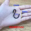 Gancho Curvo en S Negro Gancho de Hierro Gancho S Gancho para Puerta de Cocina Gancho Trasero Gancho S de Hierro Gancho S Negro Gancho de Hierro Gancho de Forma Especial