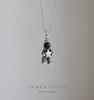 Elige una estrella para tu collar creativo de pareja de astronautas accesorios diseño de personalidad sentido del Joker collar para la clavícula