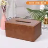 Caja de pañuelos para sala de estar, hotel, uso doméstico, portacepillos de dientes multifuncional, juego de cajas de té, juego de almacenamiento de lujo de alta gama