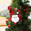 Colgantes de Tela Navideños, Muñecos Navideños, Colgantes Pequeños, Colgantes para Árbol de Navidad, Decoraciones, Colección de Colgantes Pequeños para Regalo