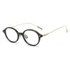 Nuevo Estilo Nerd Montura Tortuga Ultraligera Material Retro Ovalada Marco Pequeño Se Puede Montar con Lentes Graduadas Gafas de Gama Alta para Mujer