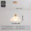 Luminária de Restaurante em Madeira Nórdica 2023 Novo Modelo Estilo Japonês Wabi-Sabi para Quarto Corredor Entrada Mesa de Cabeceira Luminária Pendente Luminária de Flor