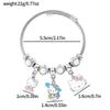 Pulsera Gato KT Panjia Perro de Laurel de Dibujos Animados Hello Kitty Dulce Fresca Linda Chica Picante Sanrio Pulsera