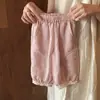 Dulce Conjunto para Niñas de Jardín de Infancia Verano 2026 Moderno Top de Manga Corta y Pantalones Antimosquitos Conjunto de Dos Piezas para Niños Pequeños