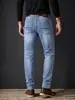 Ropa para Hombre Shanggu: Exportación transfronteriza, especializado en pantalones vaqueros retro para hombre, de pierna recta casual, jeans de moda y versátiles