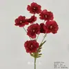 Casamento Estilo Chinês Estilo Vermelho Decoração de Guia de Estrada Arranjo de Flores Artificiais Flor de Teto Cerimônia de Noivado Arranjo de Banquete Arte com Flores Artificiais de Casamento
