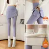 Pantalones de yoga ajustados que ocultan las caderas, nuevos pantalones deportivos cropped de cintura alta con bolsillos, pantalones de tiburón talla grande con solapa trasera para uso en exteriores