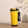 Copo Térmico para Mulheres com Bom Visual Aço Inoxidável 316 Lírio-do-Vale Caneca de Café Revestimento Cerâmico Bebida Dupla Presente Copo de Água Personalizado