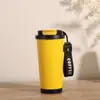 Taza de café de lirios del valle de alto valor con pajilla doble personalizada, termo de acero inoxidable 316, taza de regalo de alta calidad para niños y niñas