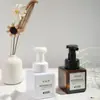 Jabón de Manos Espumoso Blanco al por Mayor 320 ml para Hoteles y Casas de Huéspedes, Embotellado para Limpieza y Fragancia Duradera, con Dispensador de Prensa y Contenedor Grande Recargable