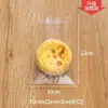 Bolsa de Embalaje para Pan Bolsa para Hornear Transparente Scone Comida Bolsa con Cierre Hermético Pequeña Galleta Pastel Tostada Sellado Bolsa Autoadhesiva