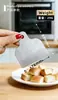 Espátula de Acero Inoxidable para Uso Doméstico, Volteador de Panqueques y Pizza con Mango de Madera, Herramienta Multifuncional de Cocina, Herramienta para Sopa de Dumplings
