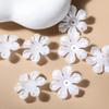Concha imitação ABS pérola flor de cerejeira peônia tampa arte de unhas pétalas diy grampo de cabelo antigo passo joia material