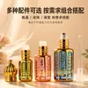 Frascos roll-on de vidro colorido para óleos essenciais, frascos dispensadores de perfume, fabricante direto, produção personalizada com base em amostras e desenhos, podem ser impressos com LOGOTIPO, em estoque