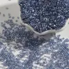 450g Accesorios para Joyería Hecha a Mano DIY Tubos Chapados en Plata de 2 mm Cuentas de Vidrio Bordado a Mano Accesorios para Ropa Al por Mayor